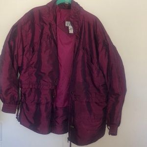 Purple Holographic Westbound Windbreaker